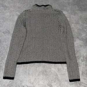 Lauren Ralph Lauren Women's Herringbone Wool-Blend Mock Neck Sweater